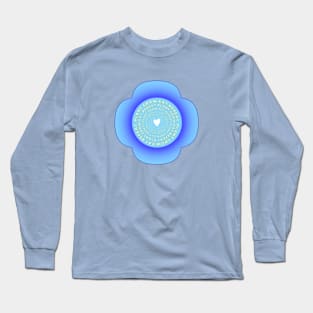 Plant Grow Eat Repeat (Blue) By Abby Anime(c) Long Sleeve T-Shirt